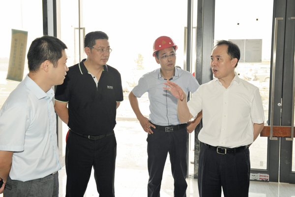 南通通州区领导调研im手机在线登录 高新区新址